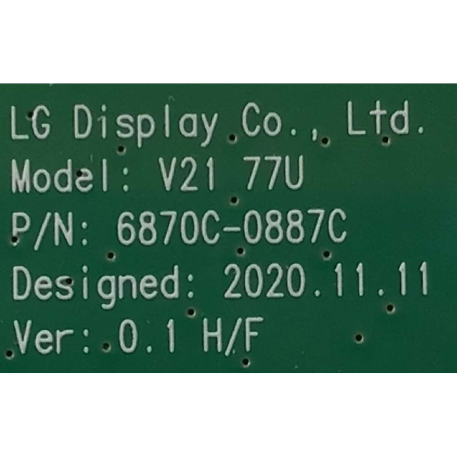 T-CON PARA TV SONY BRAVIA / NUMERO DE PARTE 6871L-6682B / 6870C-0887C / LE770AQP(AP)(A1) / 6682B / PANEL LE770AQP (AP)(A1) / MODELO XR-77A80J / XR77A80J - Imagen 2